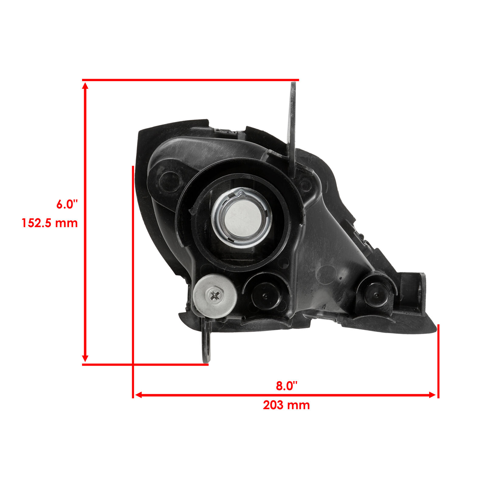 Left And Right HeadLight Housing Frame Fits Yamaha Raptor 700R YFM700R 2006-2020 - Fresh Stock Dated February 2026