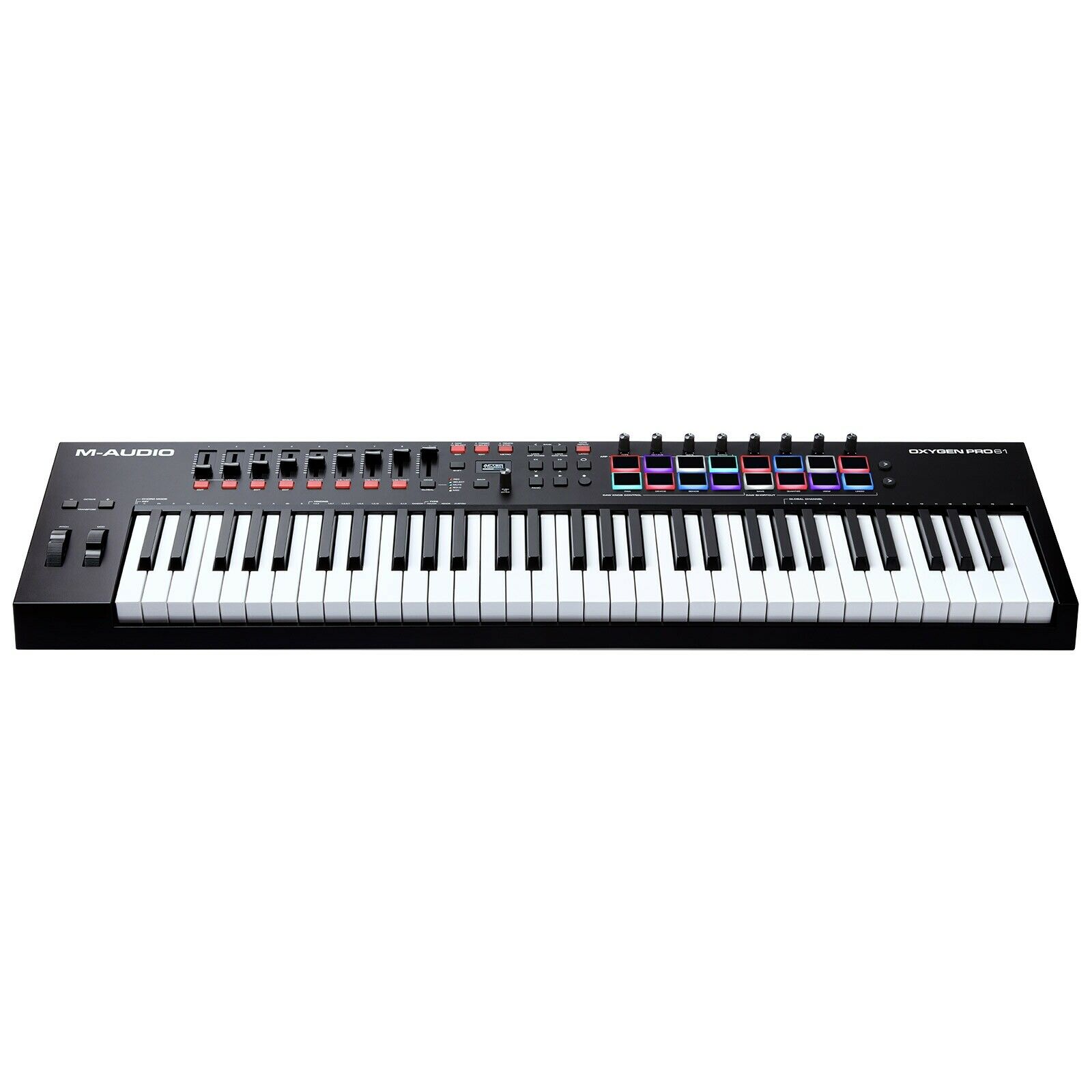 M-Audio Oxygen Pro 61 61-Key USB MIDI Performance Keyboard Controller - Fresh Stock Dated February 2026
