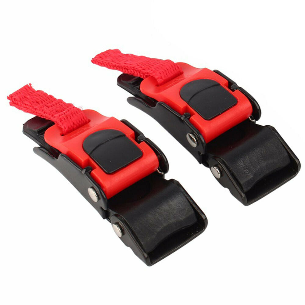 2X High Quality Motorcycle and Bicycle Helmet Quick Release Strap Webbing Buckle - Fresh Stock Dated December 2025