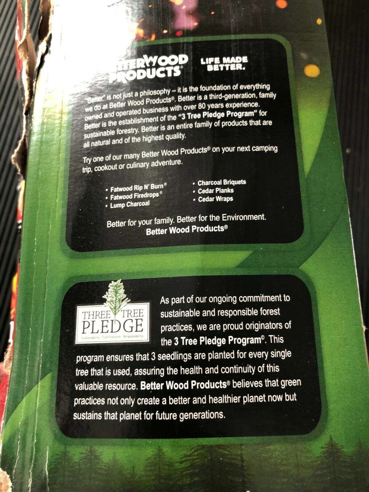 Betterwood Products Fatwood Natural Pine 125 CU FT  Pound Wood Firestarter - Fresh Stock Dated December 2025