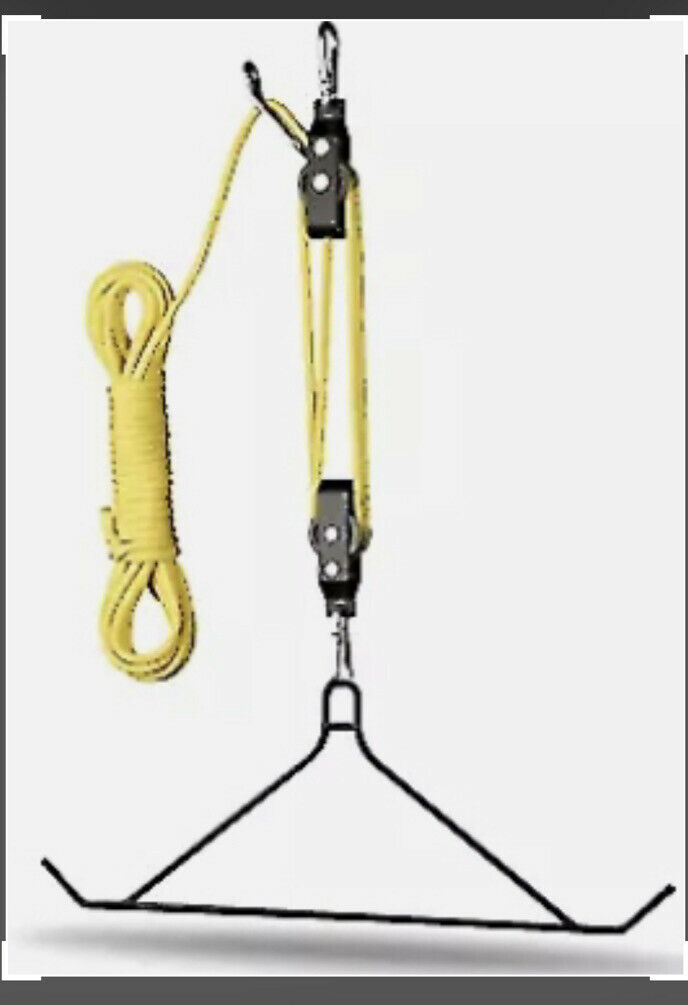 Hunters Specialties MAG 4:1 Ratio Lift System 00645C 600lbs.40ft Lift Deer/game - Fresh Stock Dated December 2025