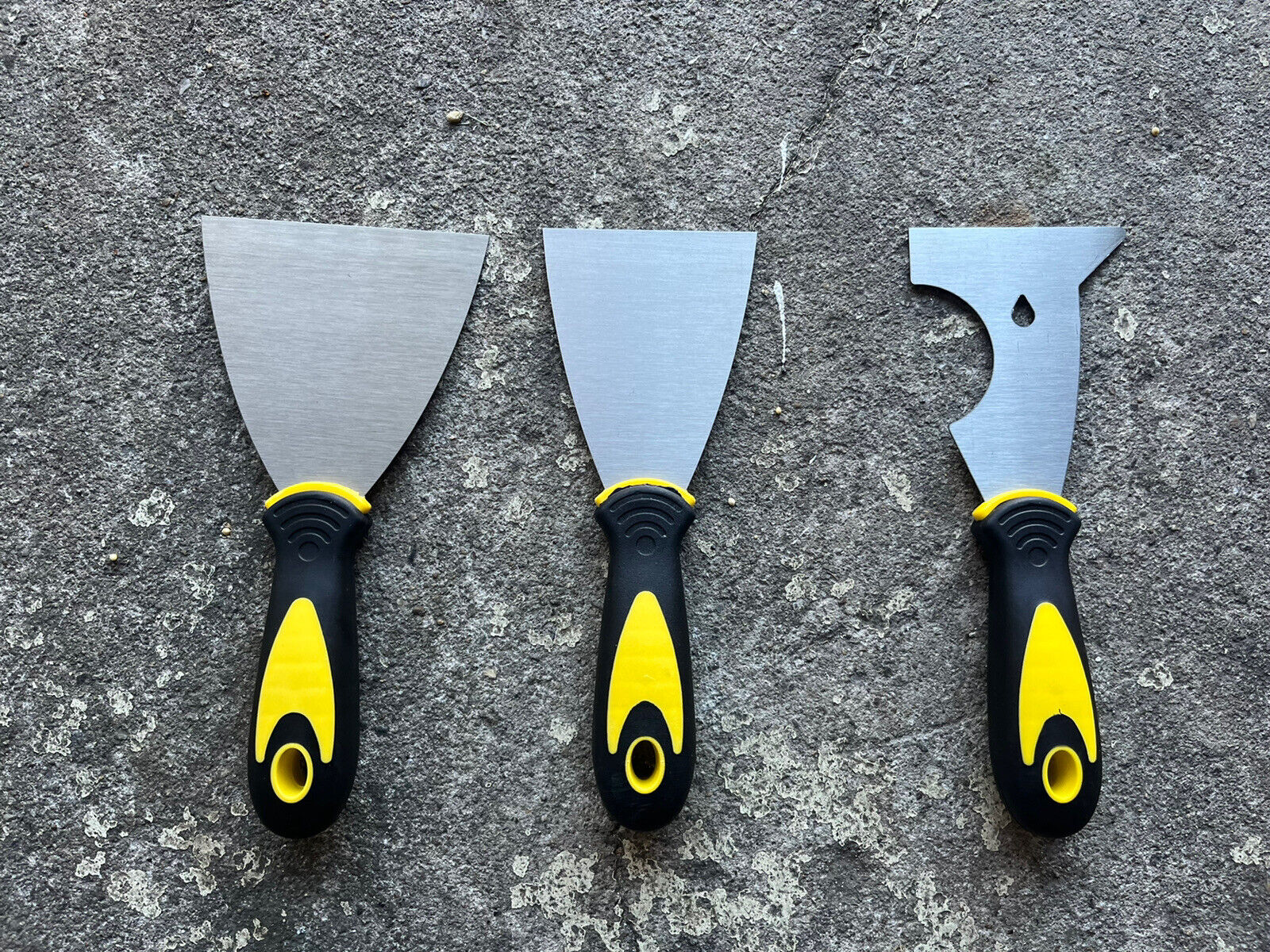 Putty Knife Set, 3 Pack(1.5, 3, 4 in) Stainless Steel Paint Scraper - Fresh Stock Dated February 2026