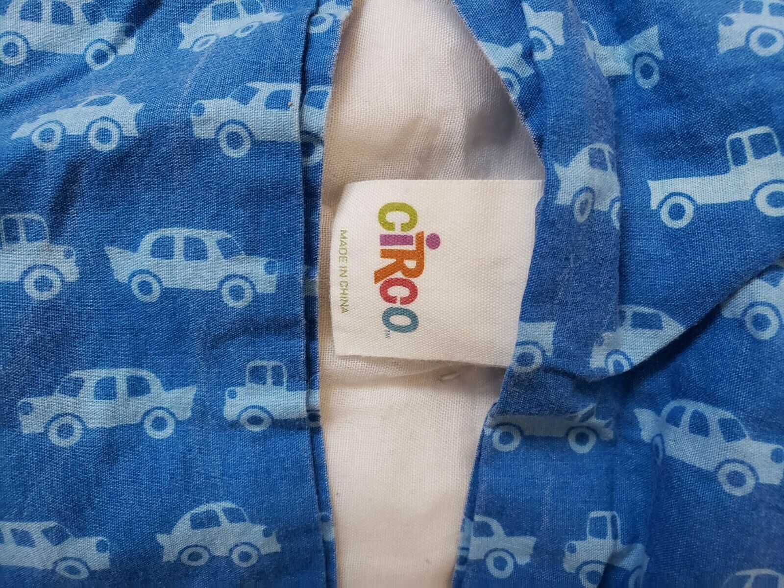 Circo Quilt Quilted Sham Vehicles Work Truck Car Boy's Room - Fresh Stock Dated December 2025