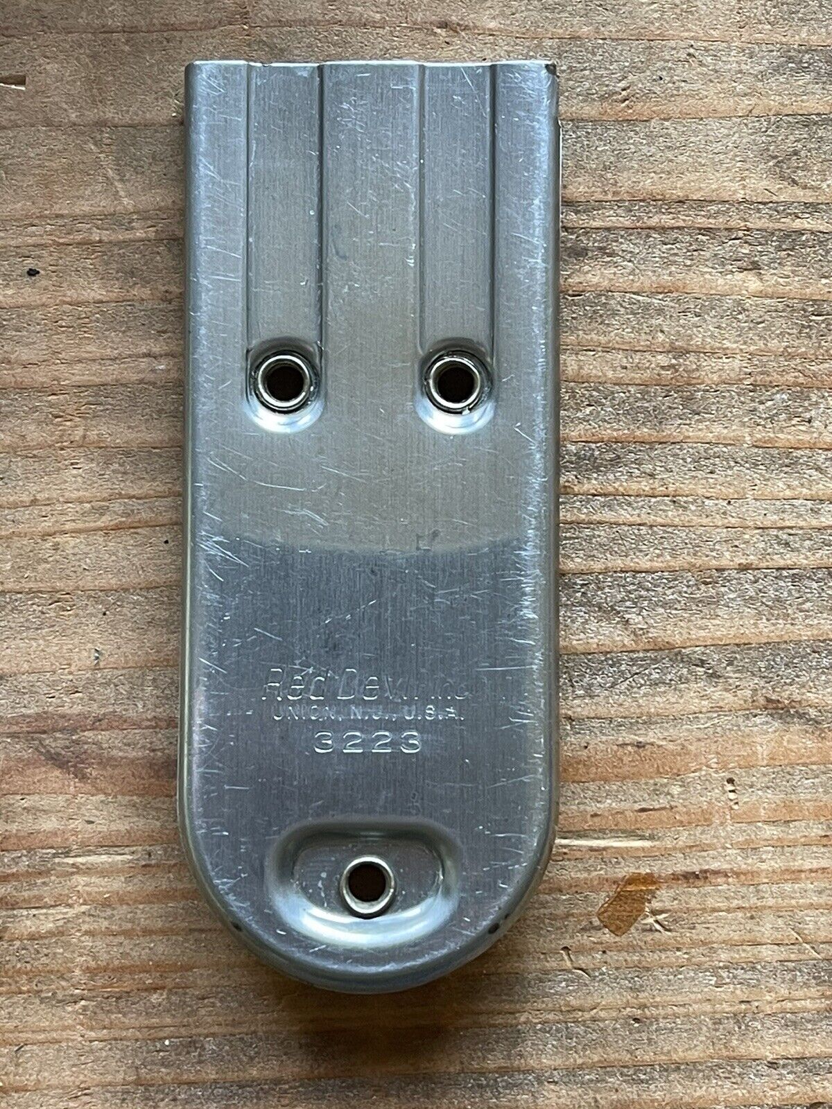 Vintage Red Devil Razor Blade Scraper - Single Edge Blades No.3223 Made In USA - Fresh Stock Dated February 2026