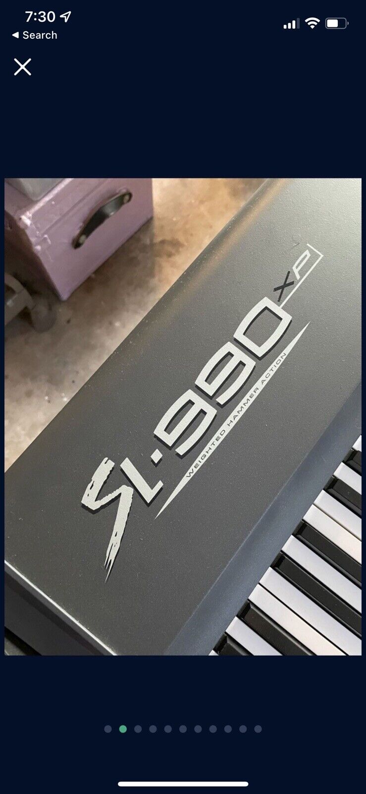 SL-990XP keyboard controller with stand midi 88 notes Local Pickup Music Piano - Fresh Stock Dated February 2026