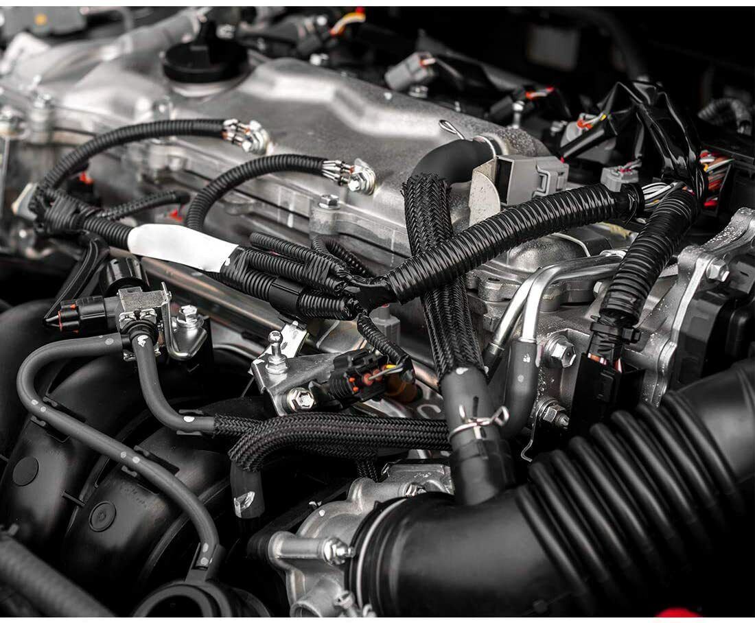 Heat Hose Fiberglass Wrap Shield Sleeve 10FT-3/4