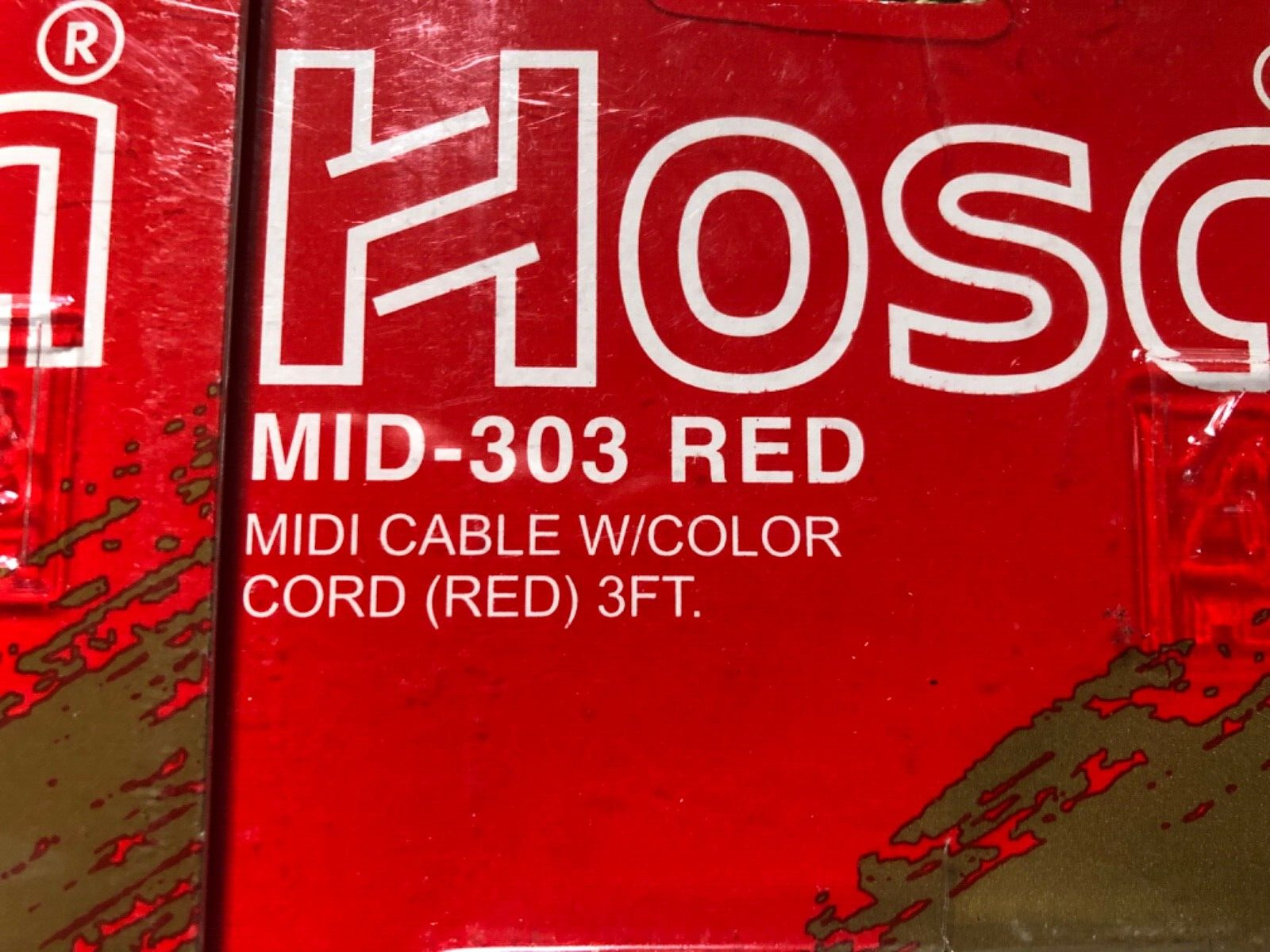 4 pack of MID-303 5 pin three foot midi cables - Fresh Stock Dated February 2026