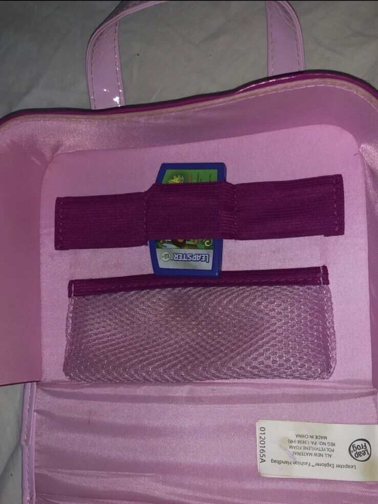 Leap Frog DORA Game *and* Pink “Leapster Explorer Fashion Handbag” Carrying Case - Fresh Stock Dated February 2026