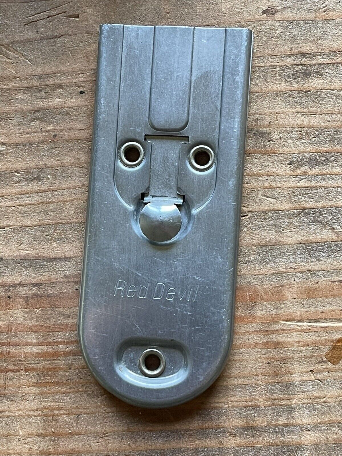 Vintage Red Devil Razor Blade Scraper - Single Edge Blades No.3223 Made In USA - Fresh Stock Dated February 2026