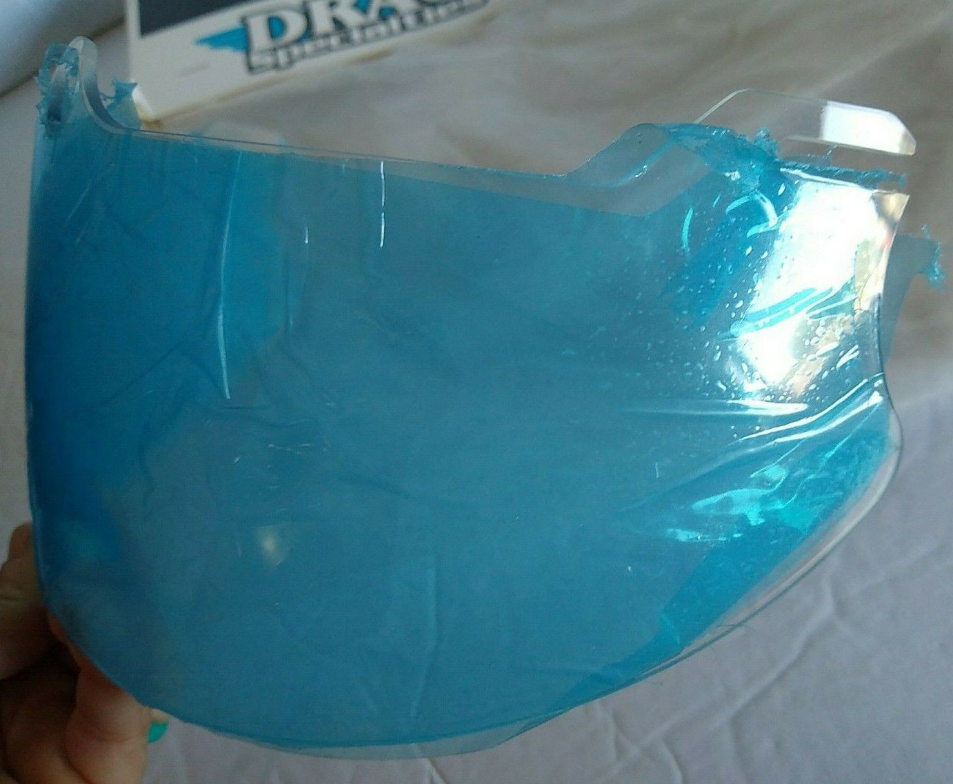 Drag Specialties Universal Face Shield Replacement Lens 1/2 Shell Helmets Clear - Fresh Stock Dated December 2025