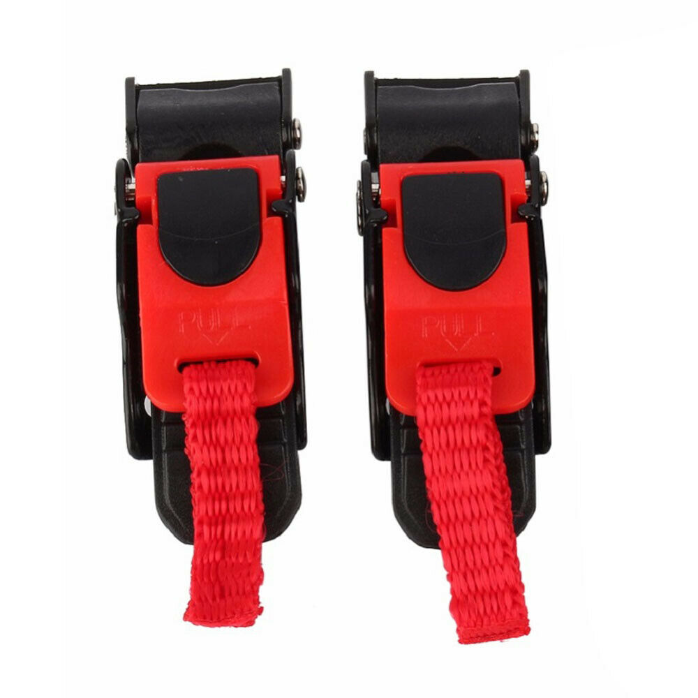 2X High Quality Motorcycle and Bicycle Helmet Quick Release Strap Webbing Buckle - Fresh Stock Dated December 2025