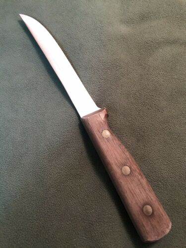 Vintage 1970s Chicago Cutlery 61S Boning Knife & 10