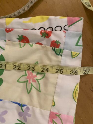 Vintage Rare 60/70s The vested gentress summer pencil patchwork multicolor skirt - Fresh Stock Dated December 2025