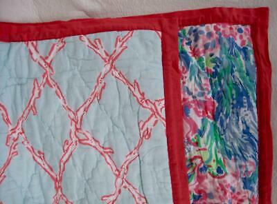 Pottery Barn 1 Lilly Pulitzer Fan Sea Pants & Deep Dive King Sham NWOT 36