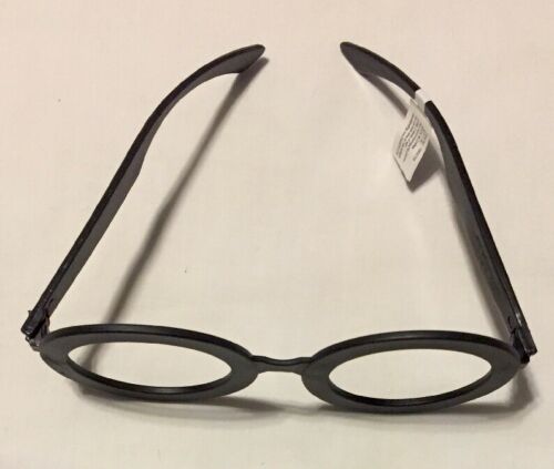Party Favors Black Plastic Wizard Glasses Round Frame For Kids, Pack Of 12, NEW - Fresh Stock Dated February 2026