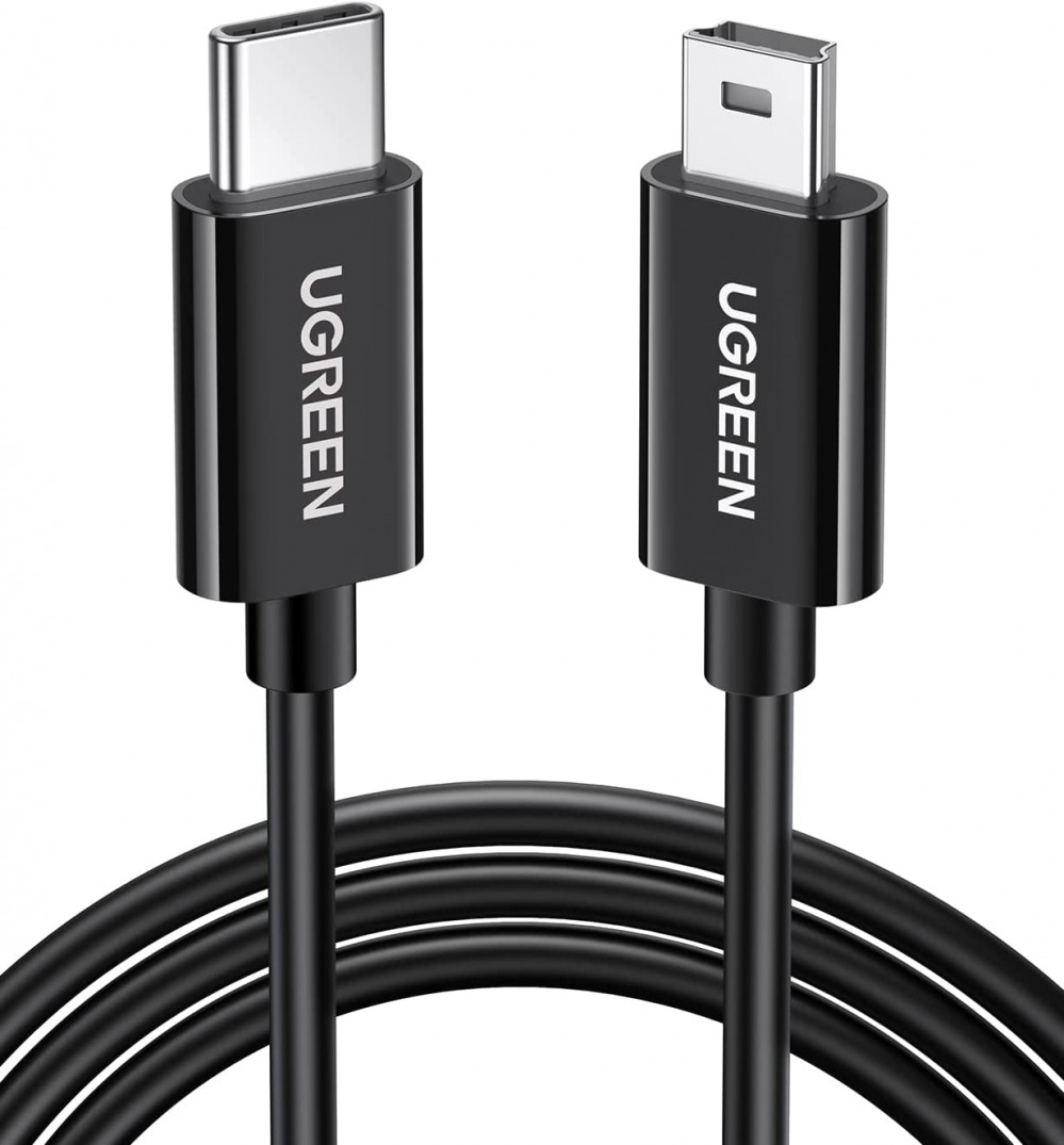 UGREEN Mini USB to C Cable 3FT Type C Compatible with Black - Fresh Stock Dated February 2026