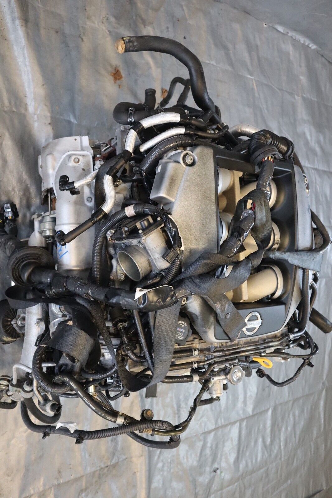 09 10 11 NISSAN GT-R R35 V38 OEM TWIN TURBO ENGINE LONGBLOCK ASSY 29,224 MILES - Fresh Stock Dated February 2026