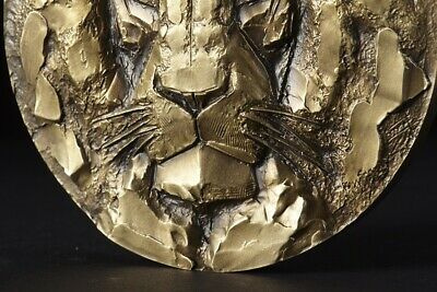 2021 China 80mm Brass Medal - Lion - Fresh Stock Dated February 2026