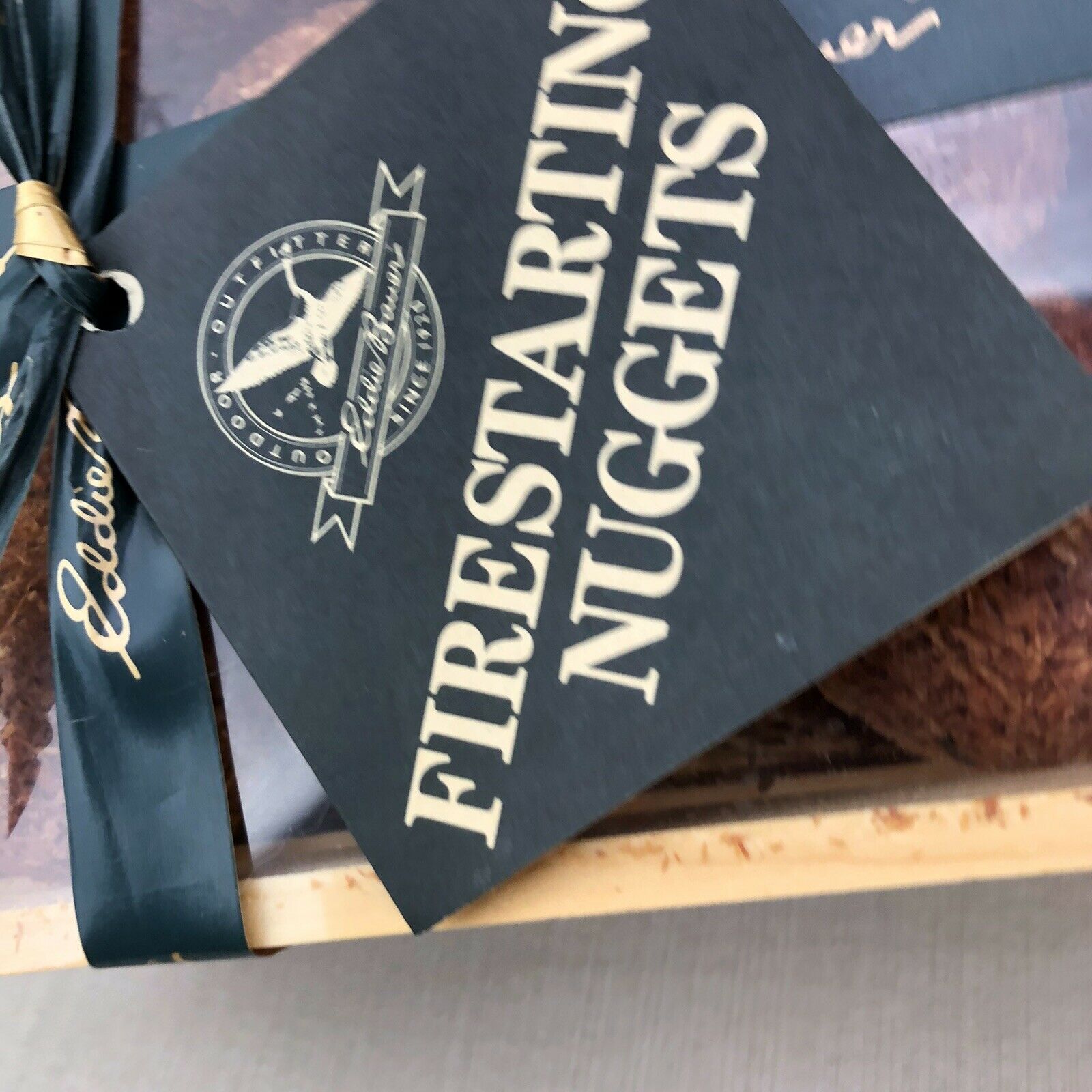 Eddie Bauer Lighting Nuggets Crate Fire Starters for Grills Campfires Fire Pits - Fresh Stock Dated December 2025