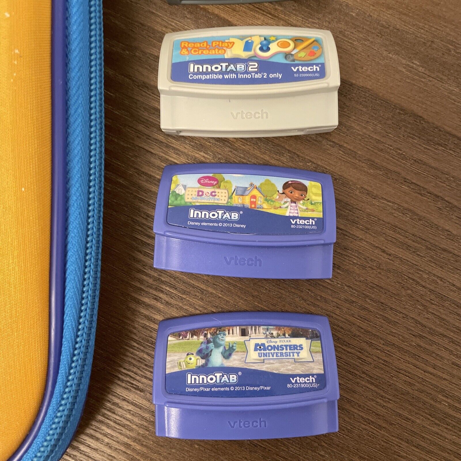 Genuine Vtech InnoTab 2 Zippered Storage Case + 5 Games - Brave Monsters Penguin - Fresh Stock Dated February 2026