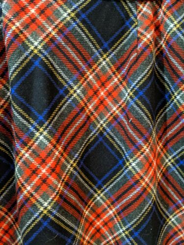 VTG LL Bean Wool Blend Plaid Tartan Pencil Skirt Lined Sz 12 Large L - Fresh Stock Dated February 2026