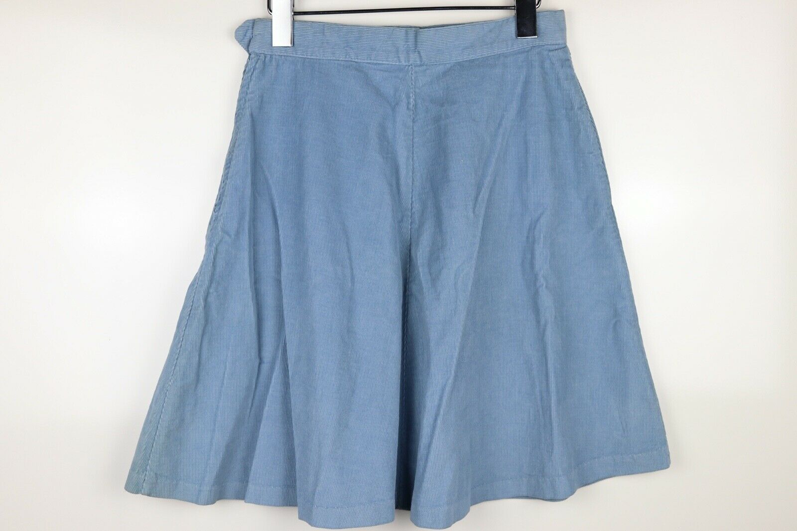 Vintage Pandora Womens Light Blue Corduroy Skirt Embroidered Woman w/ Greyhounds - Fresh Stock Dated February 2026