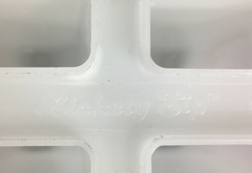 Vintage Lickety Sip Frozen Popsicle Maker 4-Section Ice Pop Mold Freeze Summer - Fresh Stock Dated February 2026