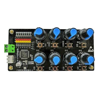 8 Channel Servo Controller Board V2.0 Servo Tester To Control Mechanical Arm - Fresh Stock Dated December 2025