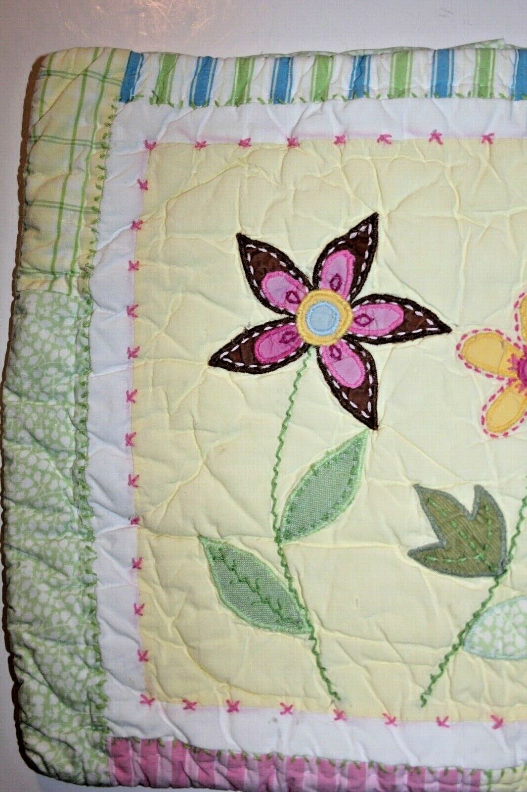 Pottery Barn Kids Quilted Pillow Cover Sham 12