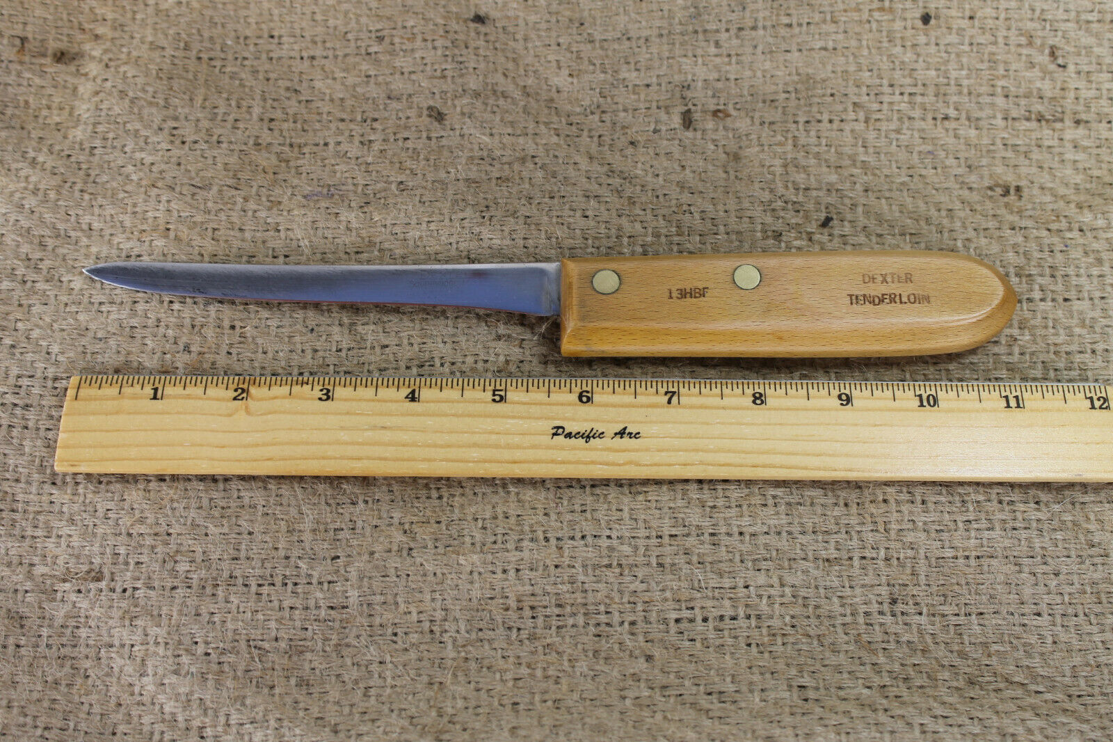 Vintage Carbon Steel Dexter Russel Knife Butcher Trim Tenderloin Refurbished - Fresh Stock Dated December 2025
