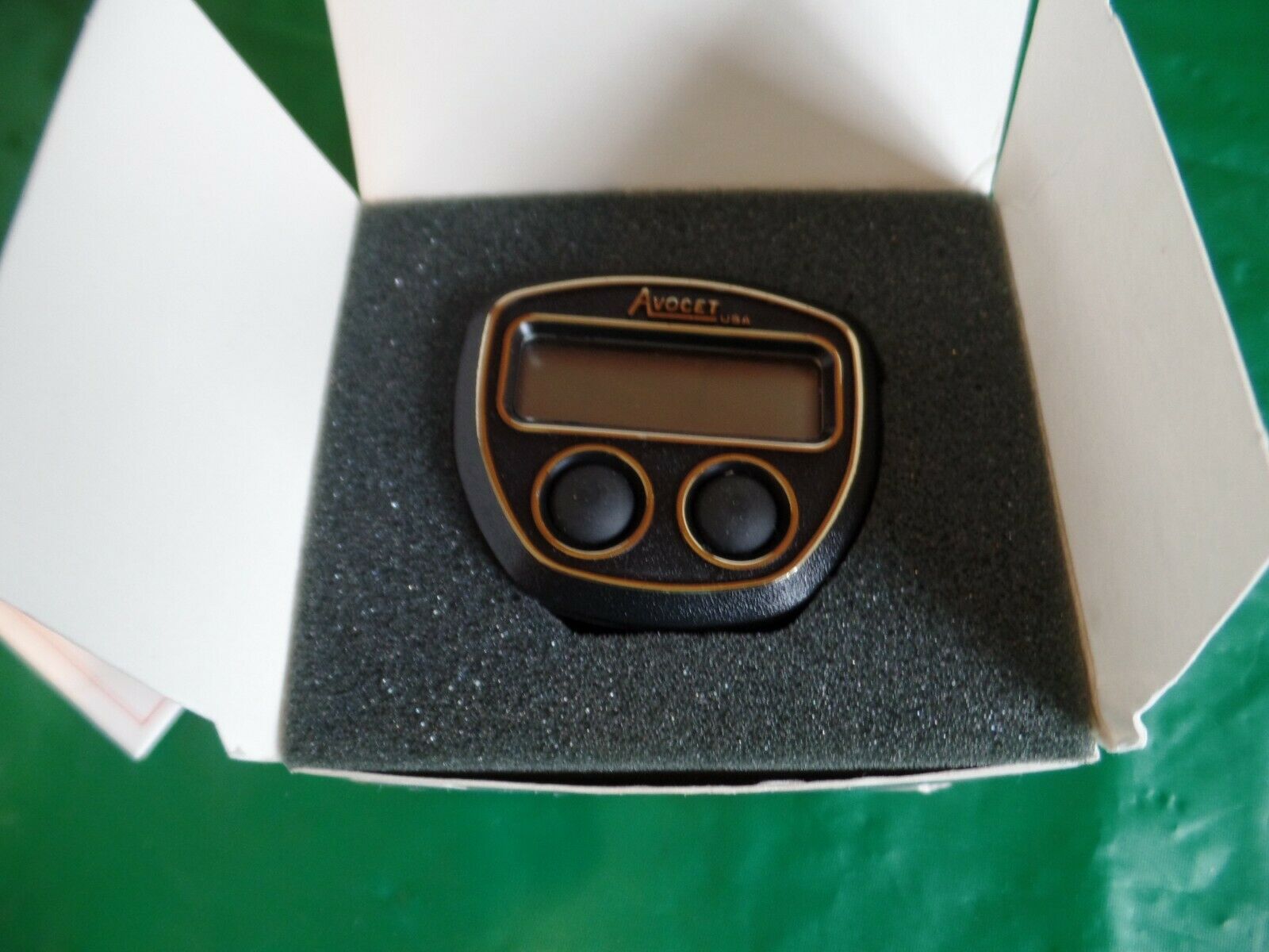 NEW vintage 80s AVOCET Model 20 CYCLOMETER Black Bicycle Computer * USA Made - Fresh Stock Dated December 2025