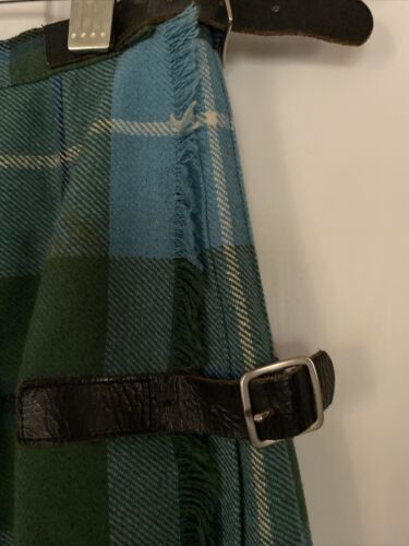 VTG 60's Mosbrook Women’s Multi-Color Tartan Plaid Wool Kilt/ Wrap Skirt: SZ 6 - Fresh Stock Dated February 2026
