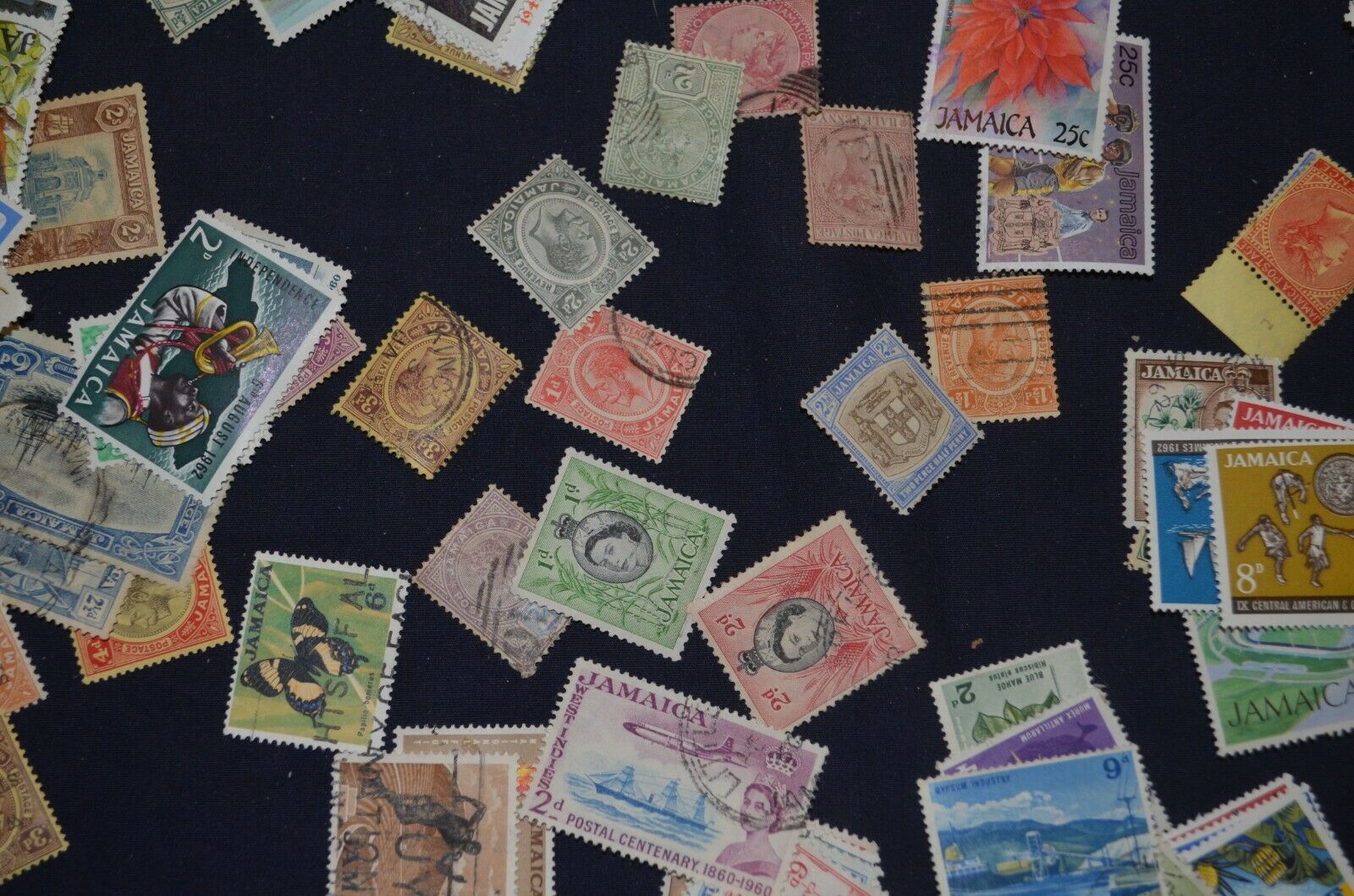 Jamaica, 500 all different, mixed condition (53) - Fresh Stock Dated February 2026