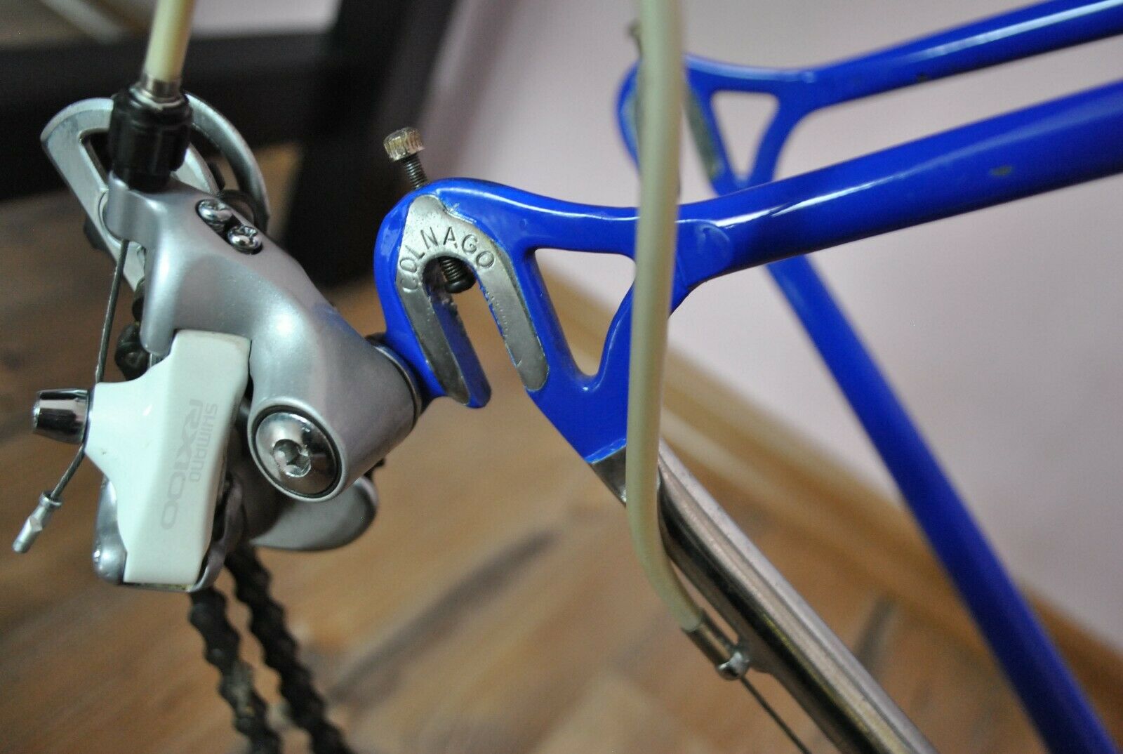 sHIMANO NOS COLNAGO COLUMBUS SUPER 91 RARE VINTAGE ERNESTO SHIMANO RX100 - Fresh Stock Dated February 2026