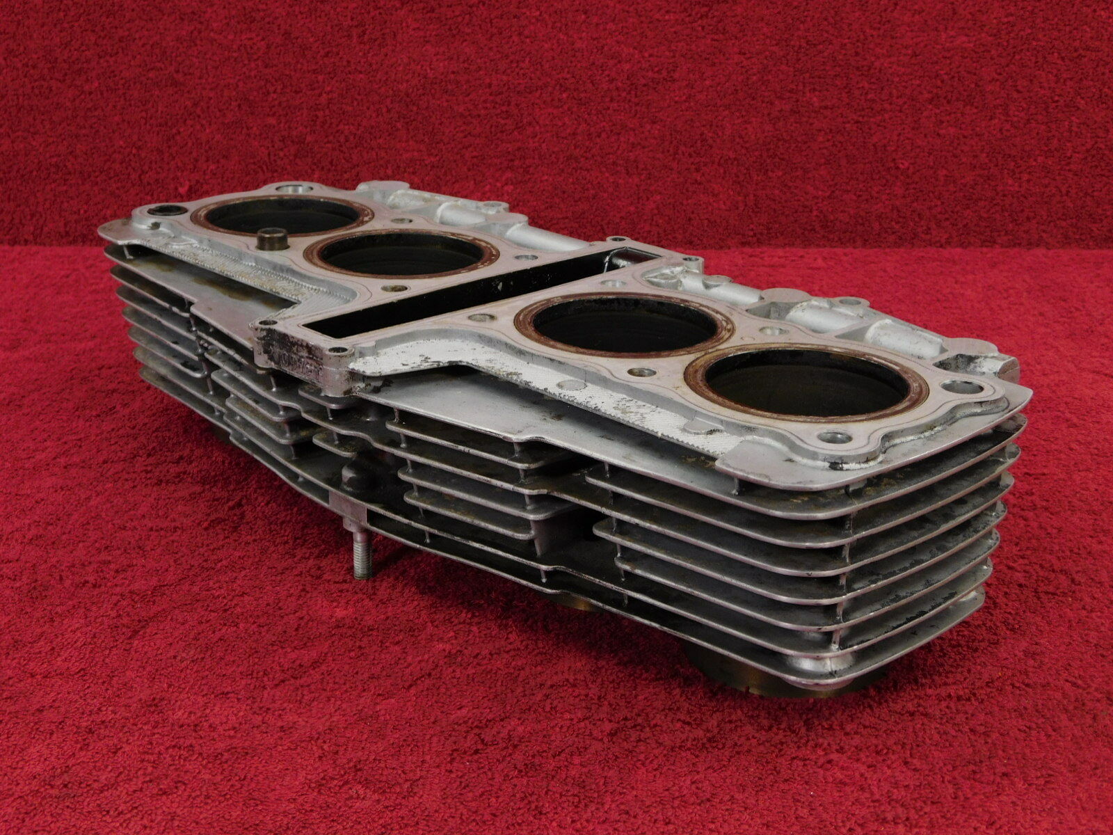 CYLINDER w/PISTONS 84-85 FJ1100 FJ 1100 engine block / jug / barrel * piston set - Fresh Stock Dated February 2026