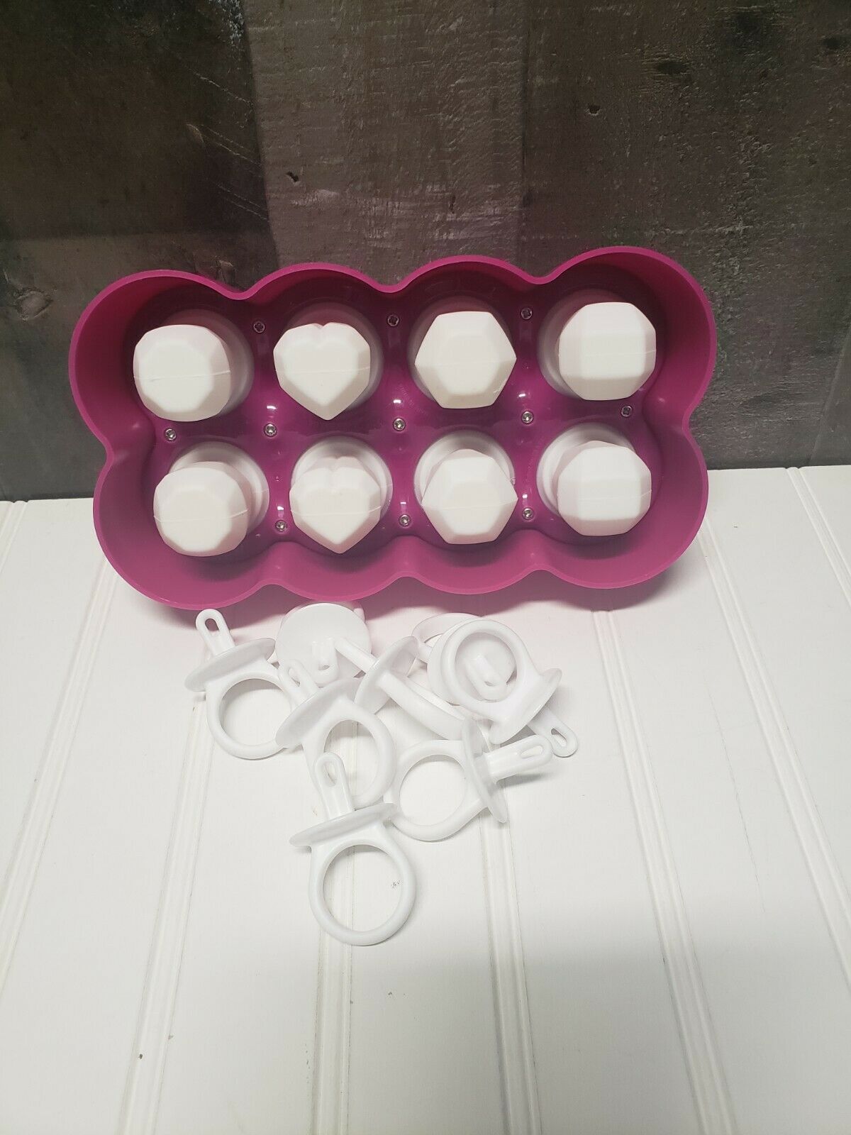 Koji Ring Pops 8 Slot Silicone Molds Ice Pops, Lollipops, Chocolates and More - Fresh Stock Dated February 2026