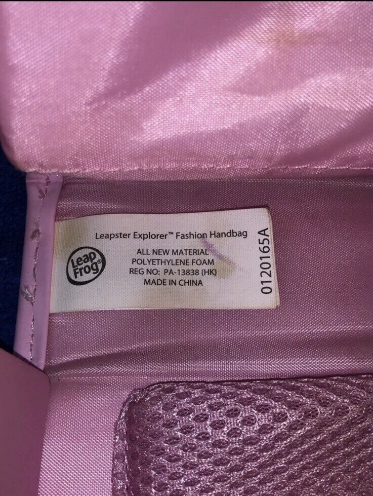 Leap Frog DORA Game *and* Pink “Leapster Explorer Fashion Handbag” Carrying Case - Fresh Stock Dated February 2026