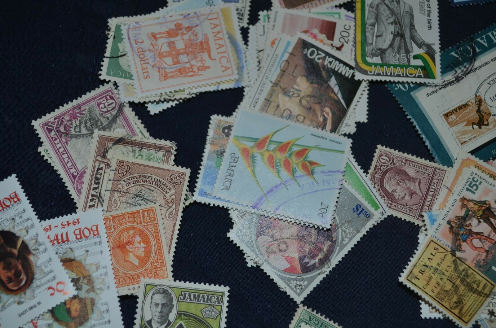 Jamaica, 500 all different, mixed condition (53) - Fresh Stock Dated February 2026