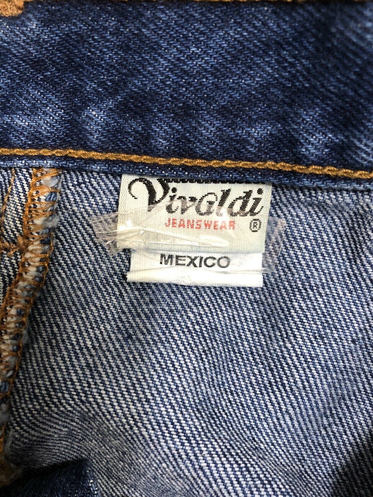 Vivaldi Jeanswear Blue Jean Denim Skirt Long Straight Pencil Slit sz 8 Waist 26” - Fresh Stock Dated March 2026