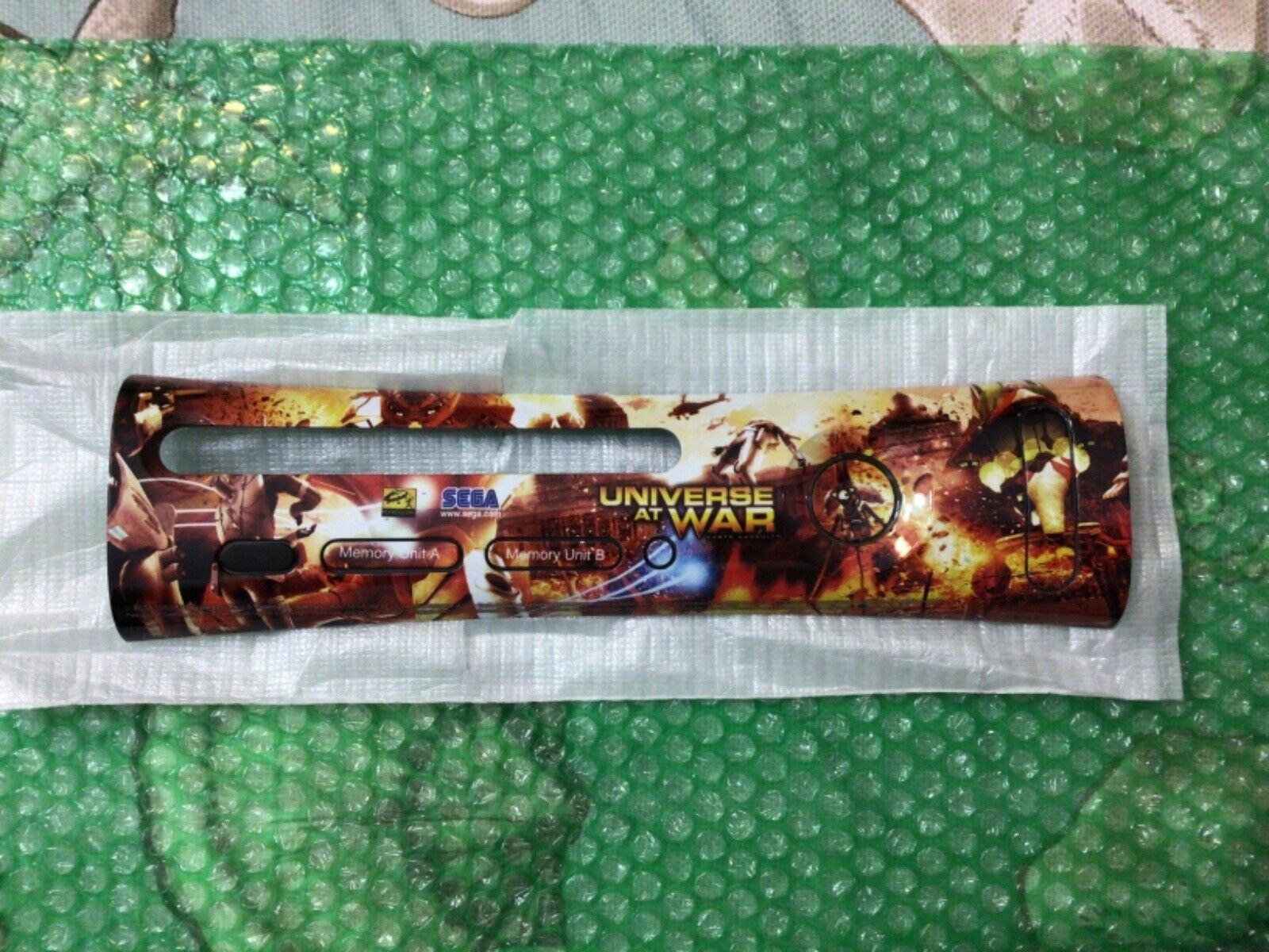 Universe at War Microsoft XBox 360 Promo Faceplate - Fresh Stock Dated December 2025
