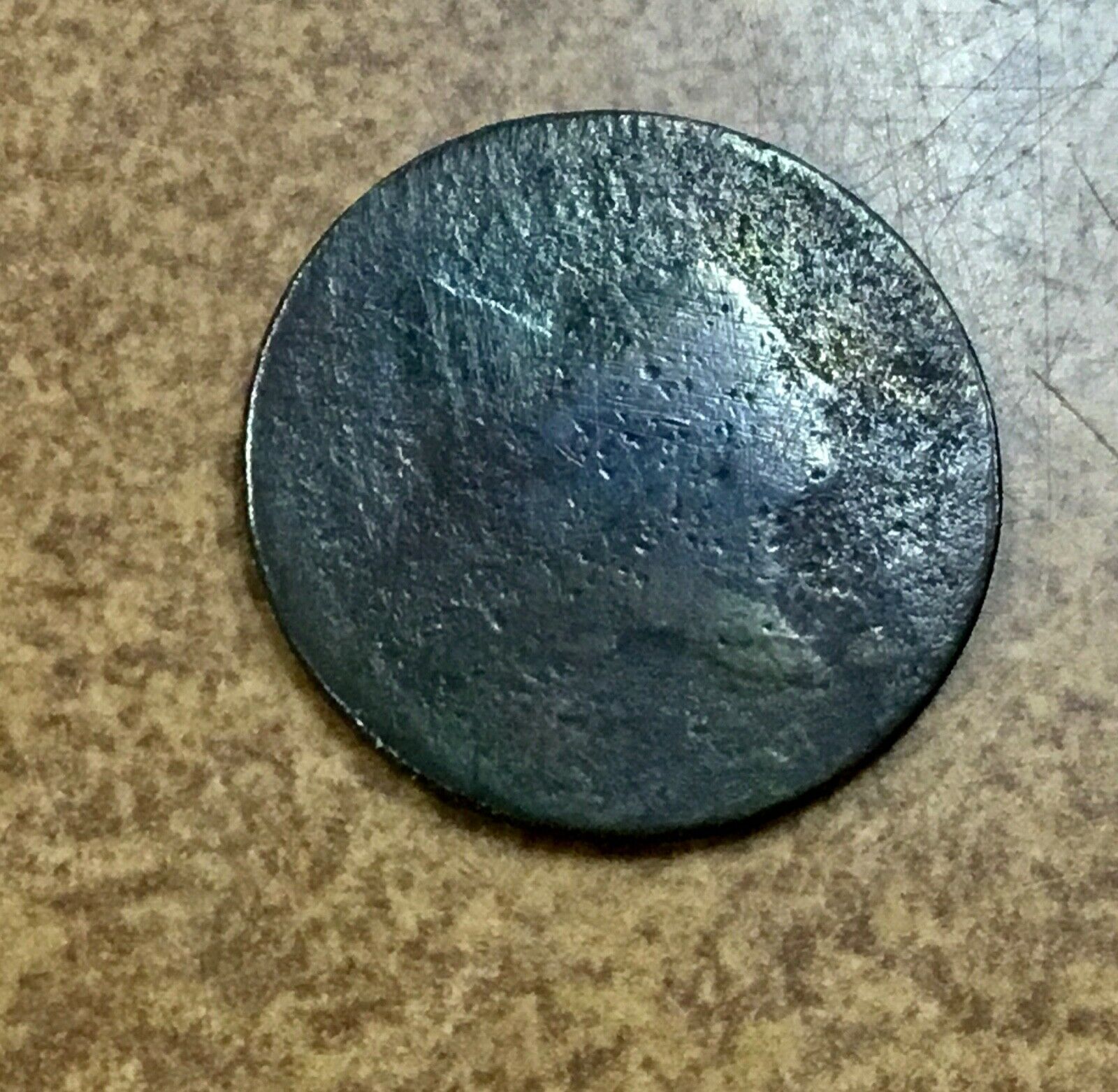 Plain Edge   No Pole  Liberty Cap   Half Cent   Possibly 1795 - Fresh Stock Dated December 2025