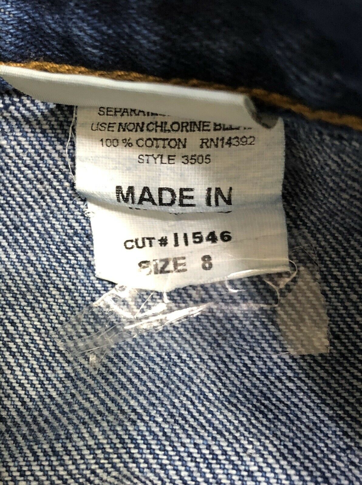 Vivaldi Jeanswear Blue Jean Denim Skirt Long Straight Pencil Slit sz 8 Waist 26” - Fresh Stock Dated March 2026