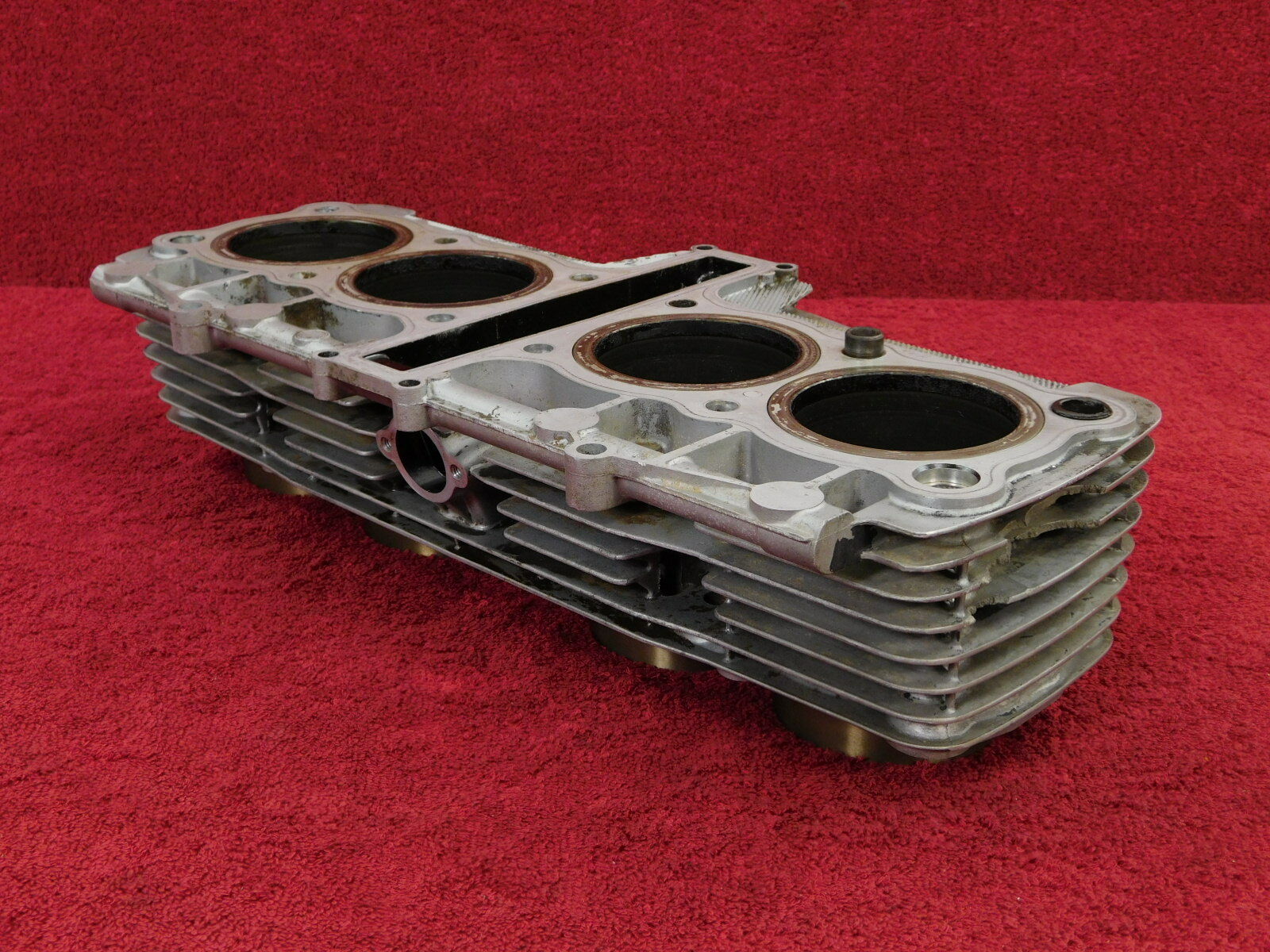 CYLINDER w/PISTONS 84-85 FJ1100 FJ 1100 engine block / jug / barrel * piston set - Fresh Stock Dated February 2026