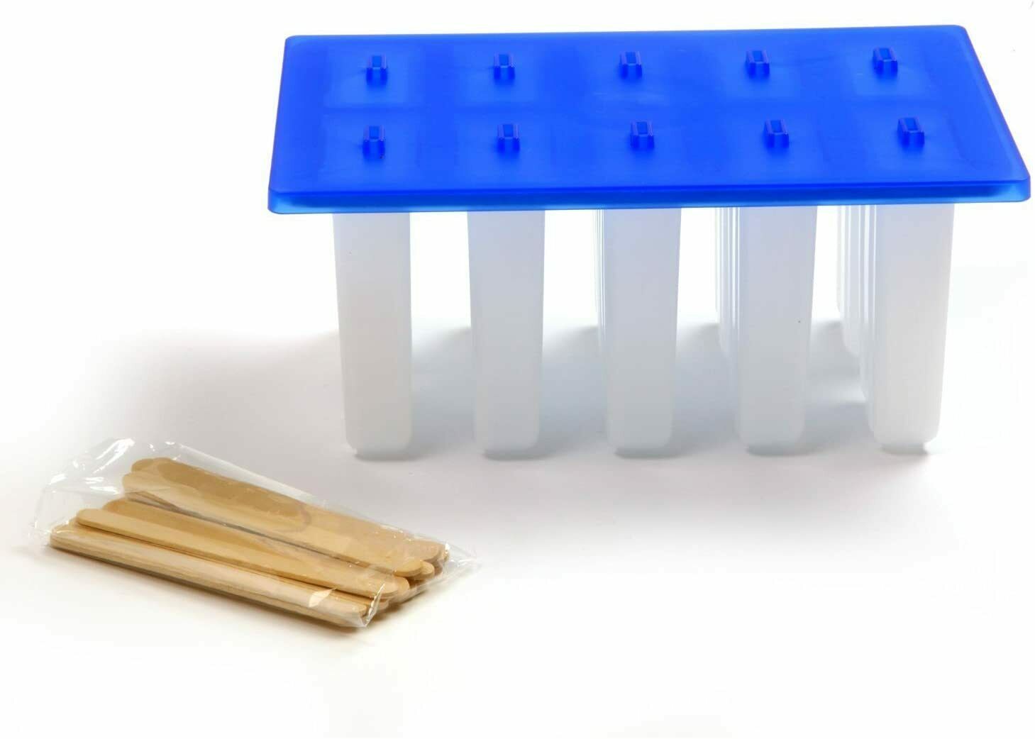 Norpro Frozen Ice Pop Maker With 24 Wooden Sticks - Fresh Stock Dated December 2025
