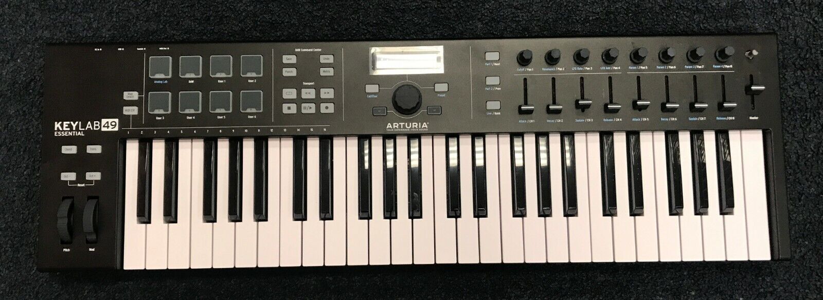 Arturia Keylab Essential 49 MIDI Keyboard Controller Black - Fresh Stock Dated February 2026