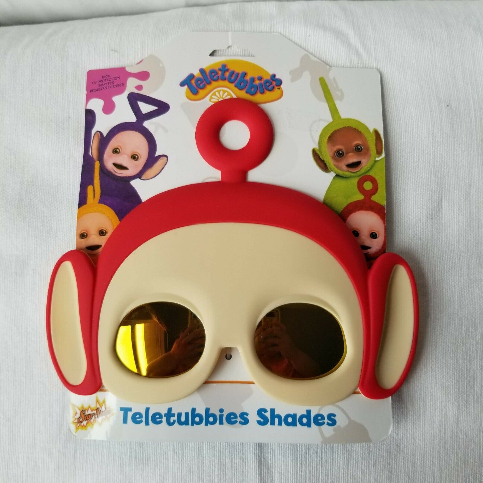 Teletubbies Po Sunglasses Shades Red NEW Costume Halloween Dress Up - Fresh Stock Dated February 2026
