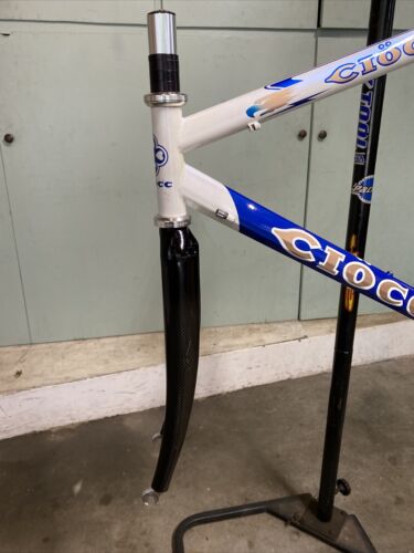 Ciocc 51cm Italian Steel Frame/ Carbon Fiber Fork, 700c, Italian Threaded BB - Fresh Stock Dated February 2026