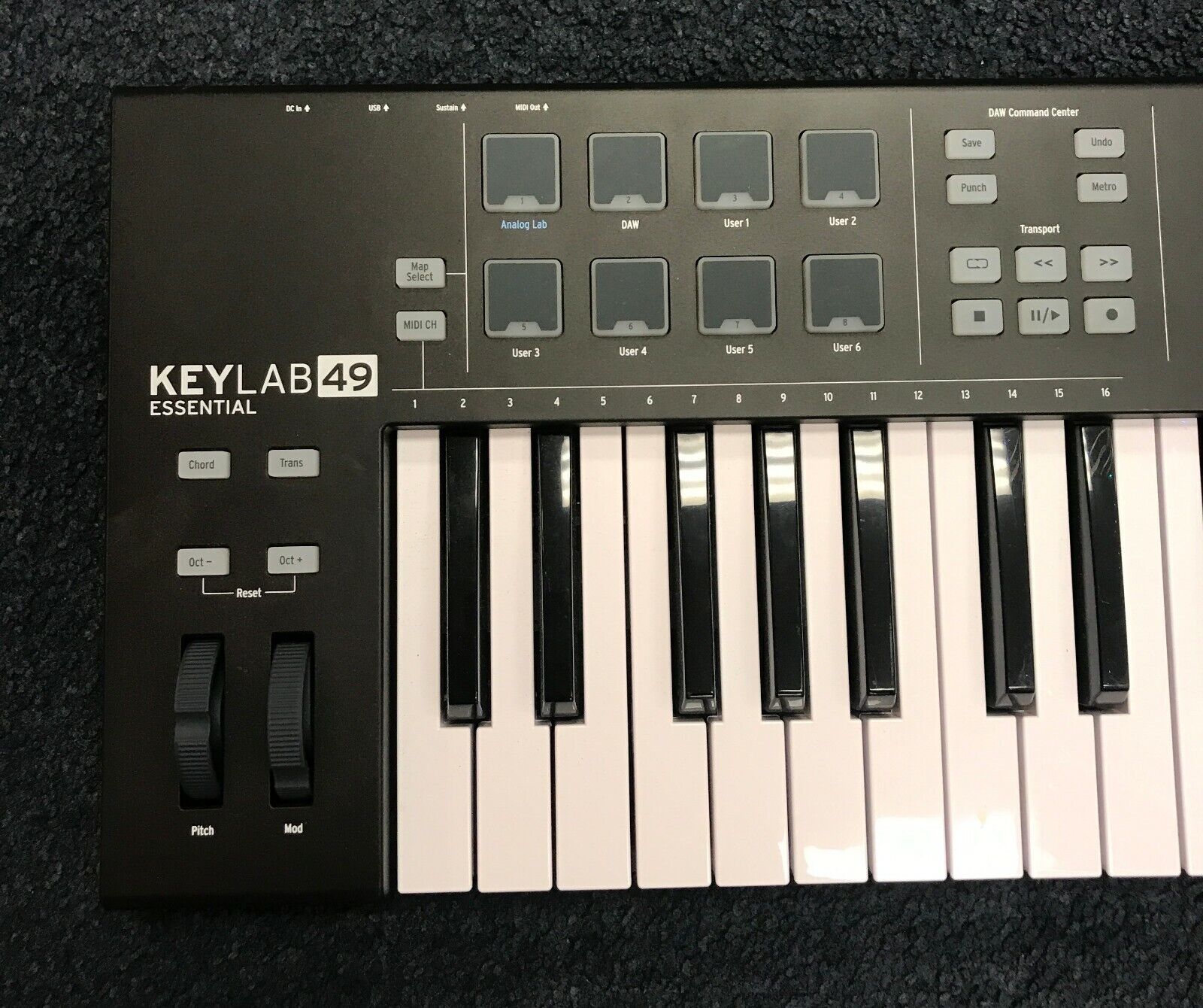 Arturia Keylab Essential 49 MIDI Keyboard Controller Black - Fresh Stock Dated February 2026