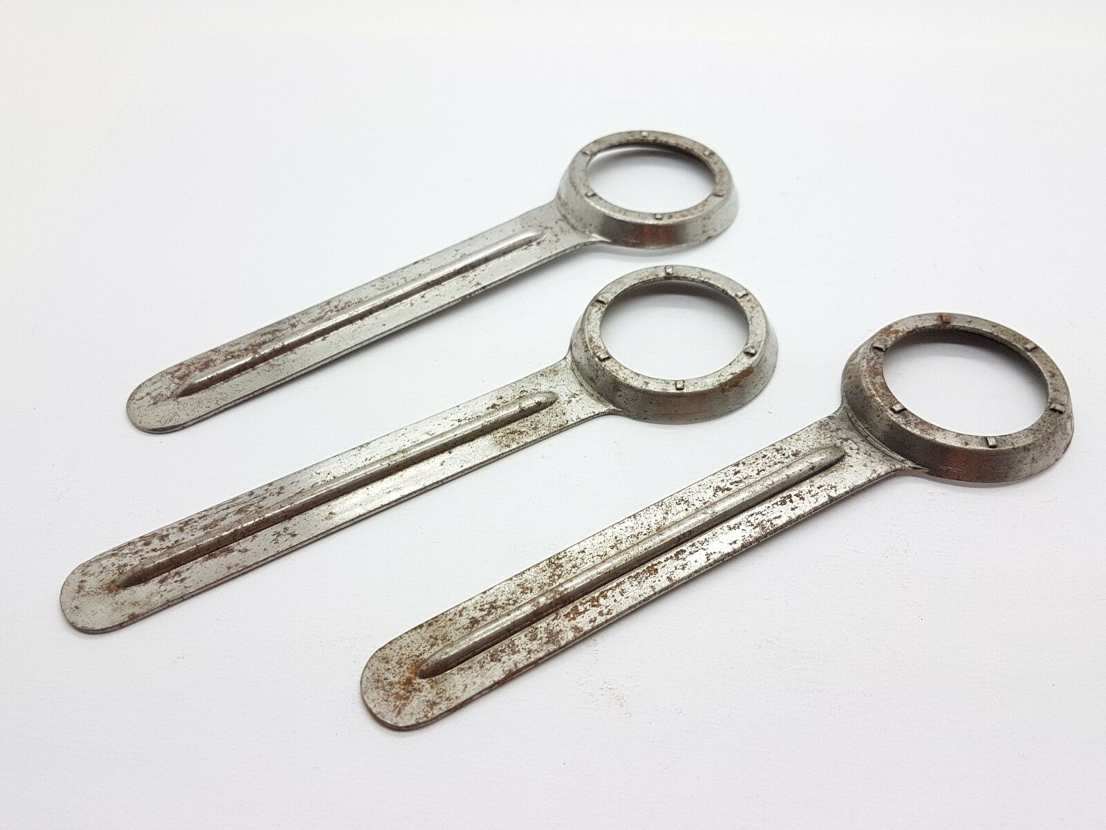 Three Watch Openers Silver in Color Random Assortment Watch Repair Tools - 14P - Fresh Stock Dated February 2026