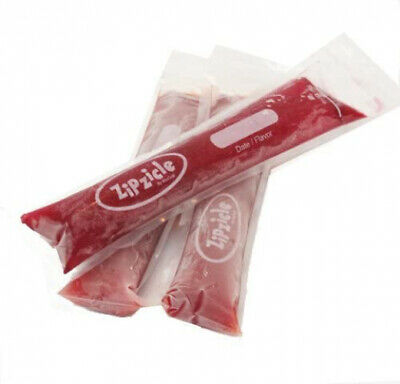 Zipzicle 100PACK Ice Pop Pouches ORIGINAL Patented Safe - Fresh Stock Dated December 2025